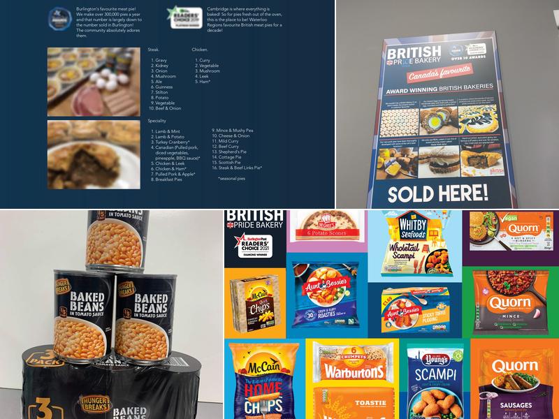 British Pride Bakery Cambridge Menu