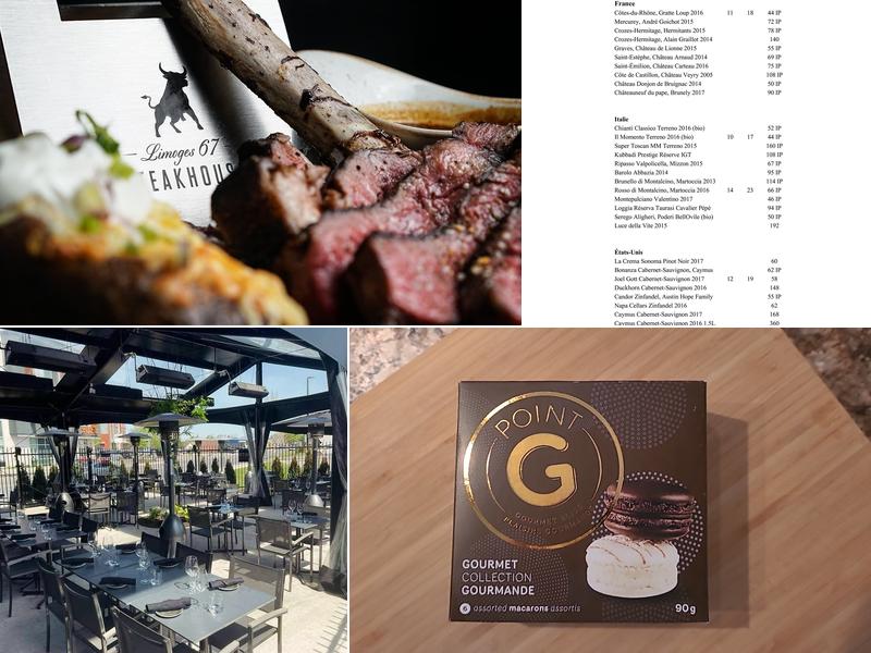 Limoges 67 SteakHouse Menu