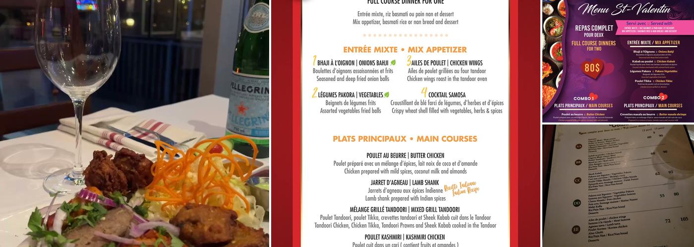 Moghel Tandoori Menu