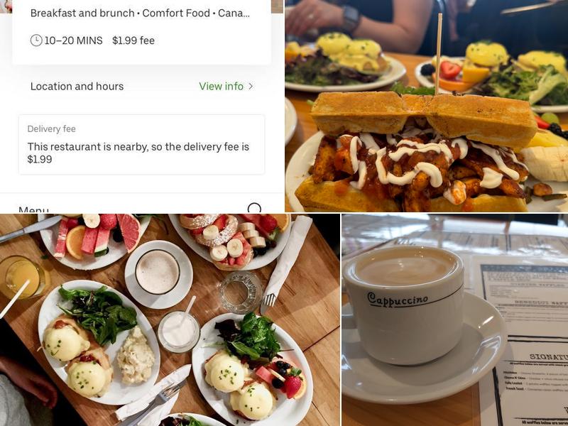 Starving Artist Menu