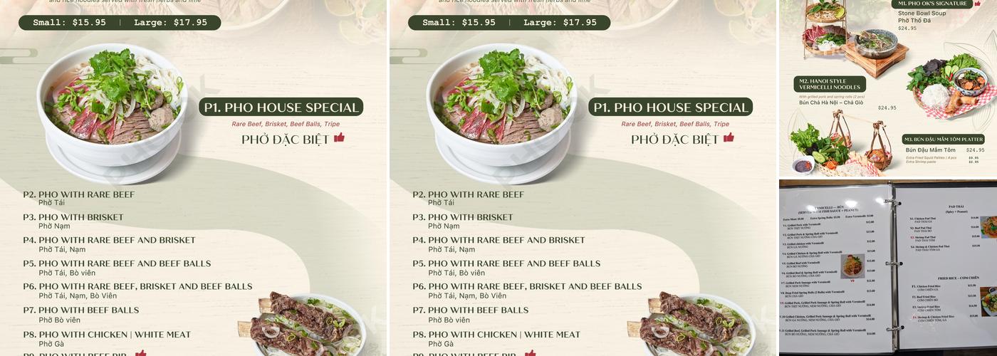 PHO OK Menu