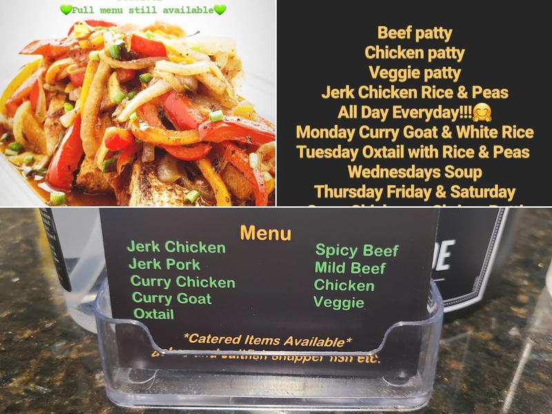 Jamaican Patty House Menu