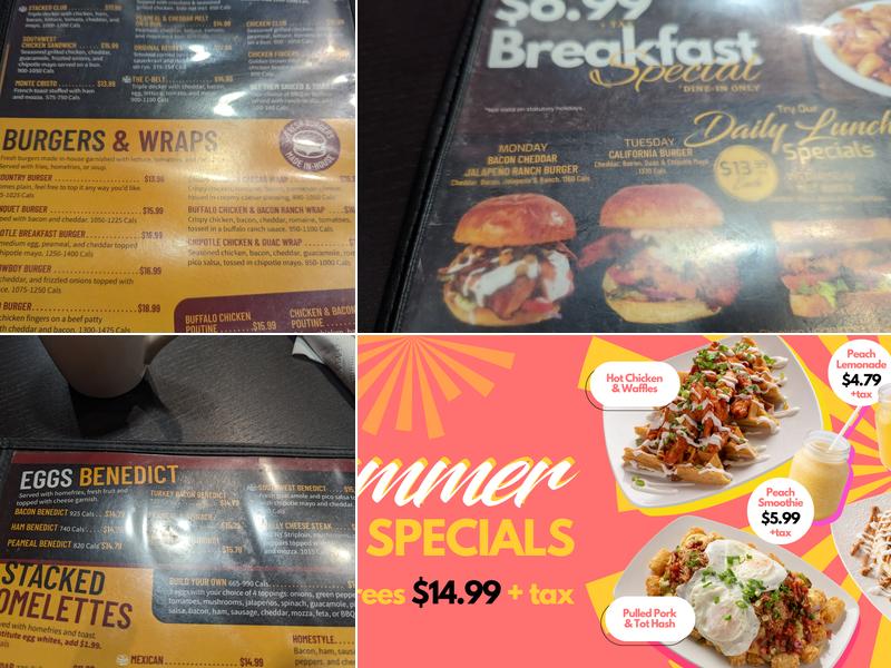 Stacked Pancake & Breakfast House Angus Menu