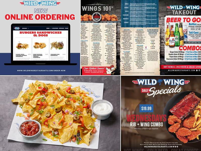 Wild Wing Menu