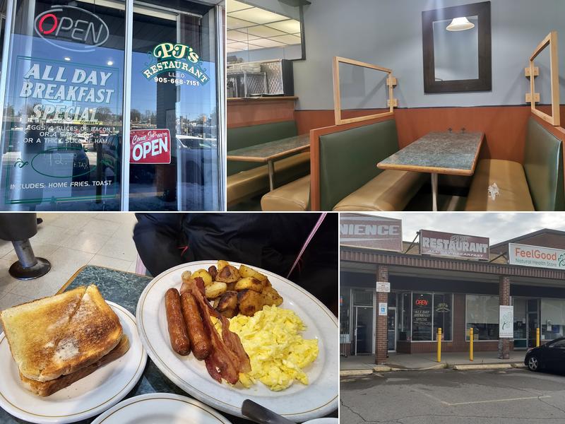 PJ'S Restaurant 315 Brock St S, Whitby
