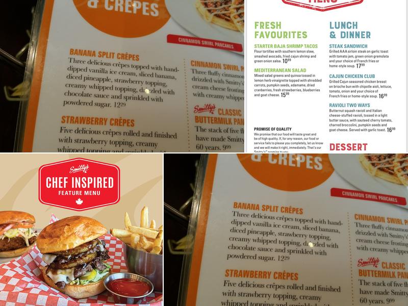 Smitty's Family Restaurant Menu