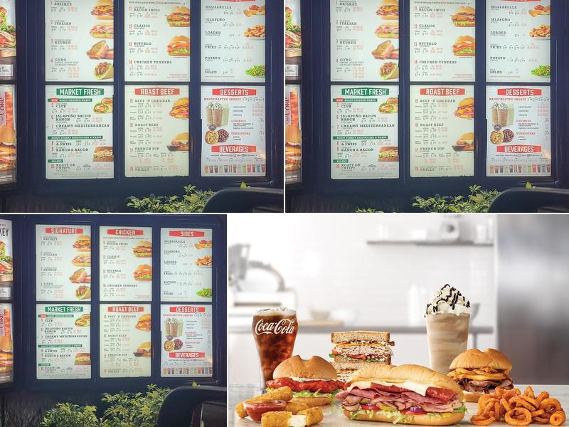 Arby's Menu