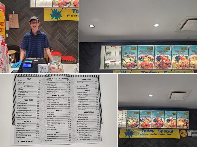 Wung Express Menu
