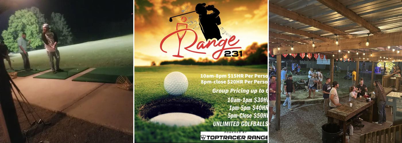 Range 231 N LLC Menu