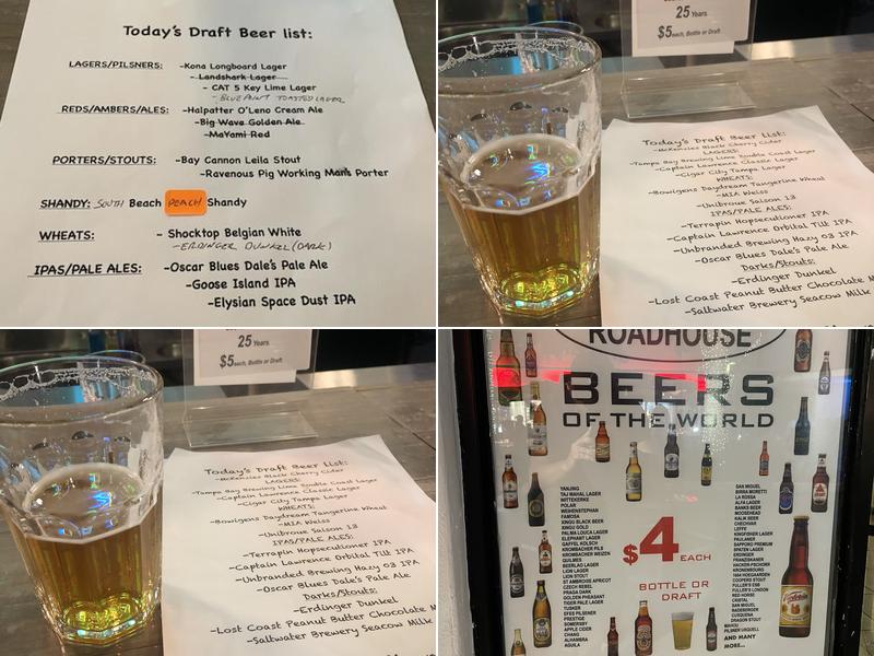 Zeke's Roadhouse Menu