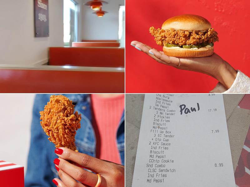 KFC Menu