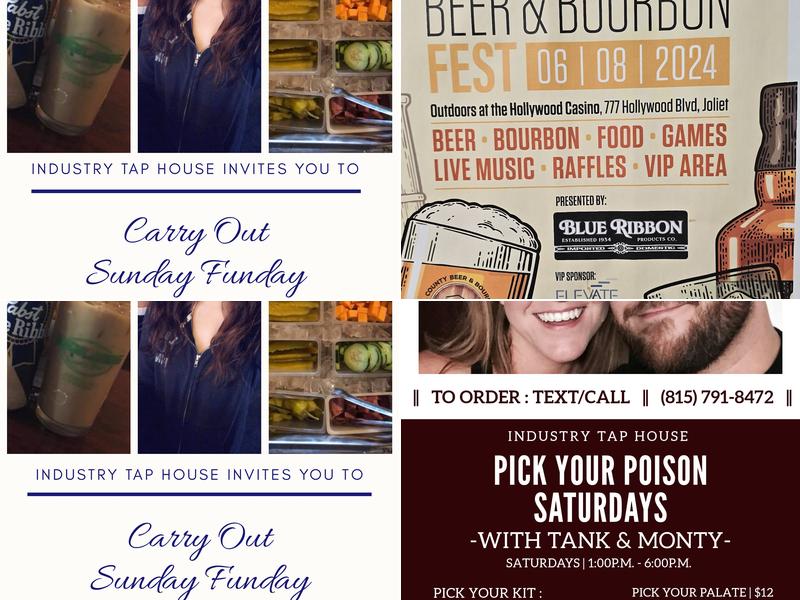 Industry Tap House Menu