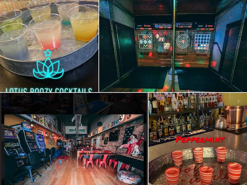 Joker's Lounge/Rocket Axe Throwing Quincy 614 Maine St, Quincy