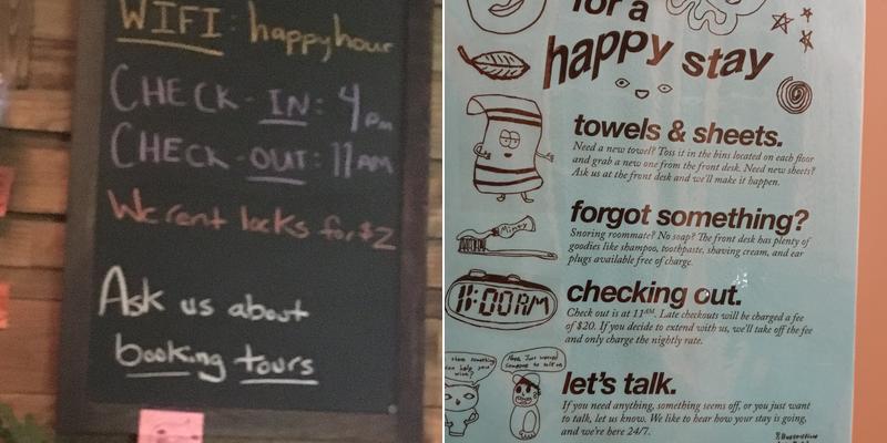 Quartz Bar Menu