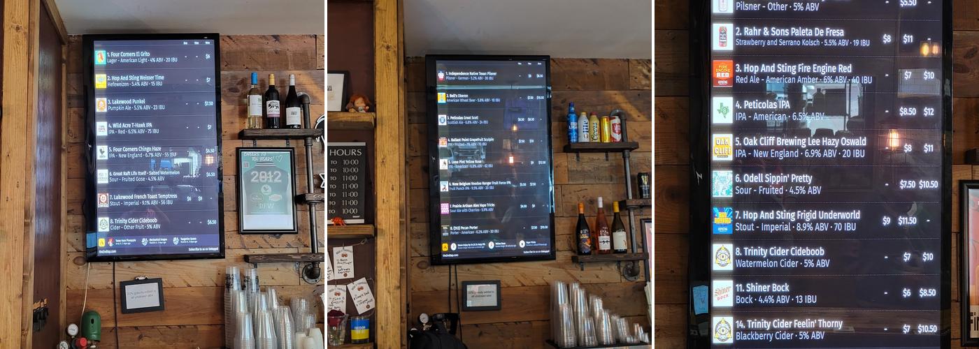 The 2nd Tap Menu