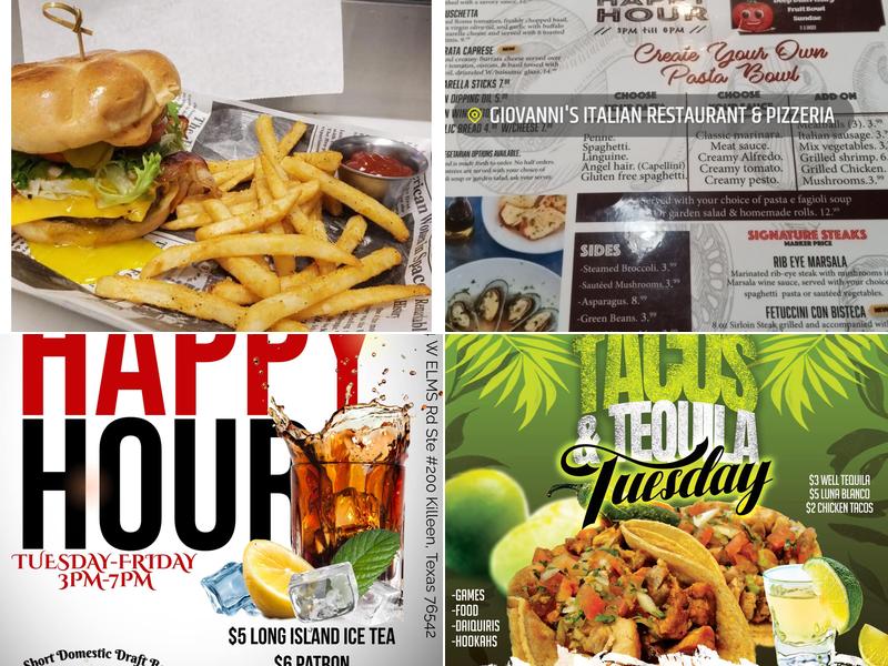 Hangover Bar & Grill Menu