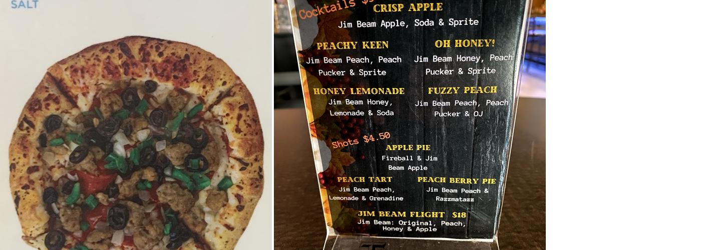 Ripley’s Bar & Grill Menu