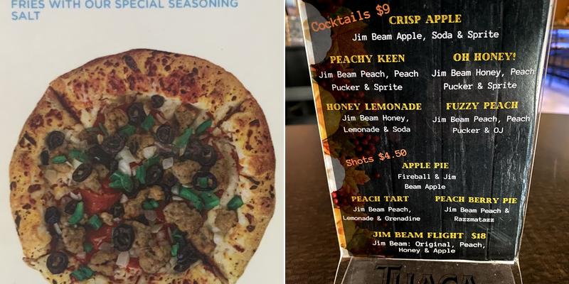 Ripley’s Bar & Grill Menu