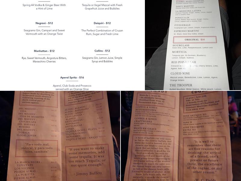 The Study Menu