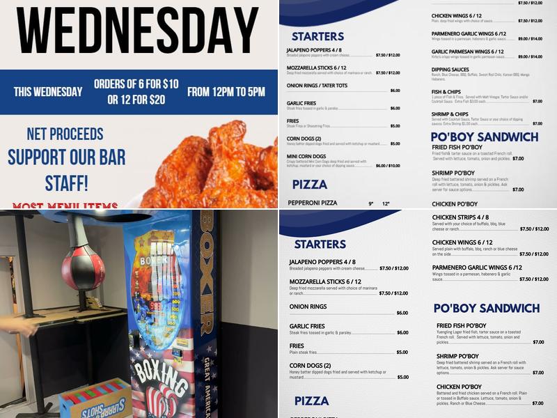 Eli’s Sports Bar & Lounge Menu