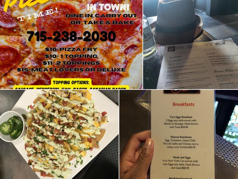 The office Bar & Grill Menu