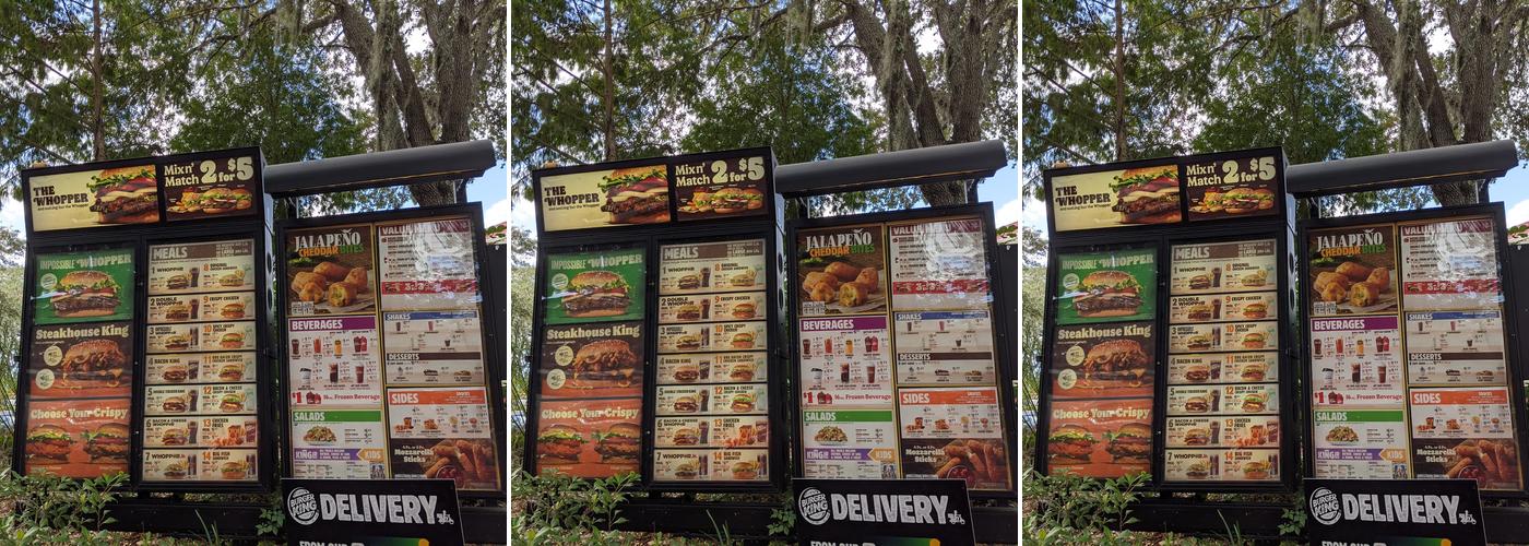 Burger King Menu
