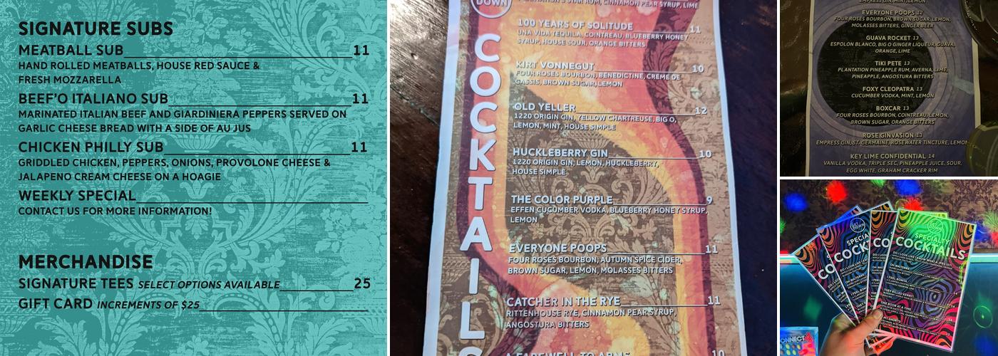 The Get Down Menu