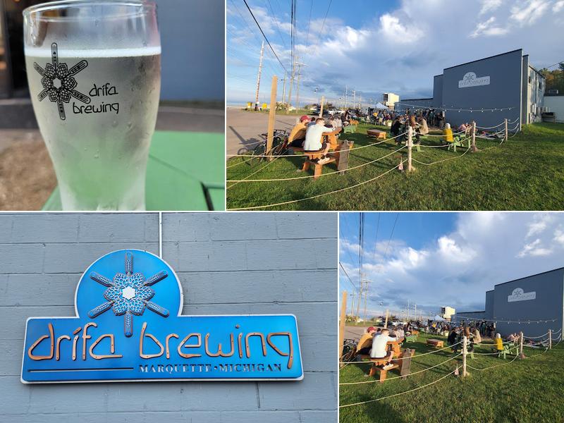 Drífa Brewing Company 501 S Lake St, Marquette