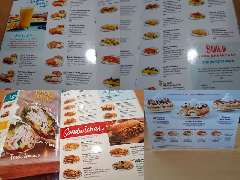 IHOP Menu