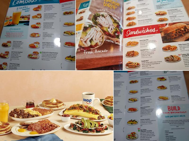 IHOP Menu
