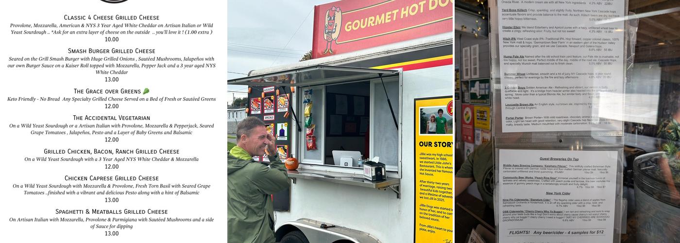 Freight Yard Brewing Menu