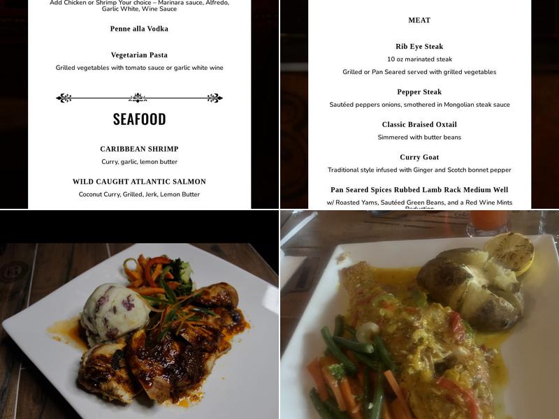 Hush Restaurant & Lounge Menu
