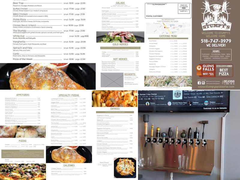 Slickfin brewing company LLC Menu
