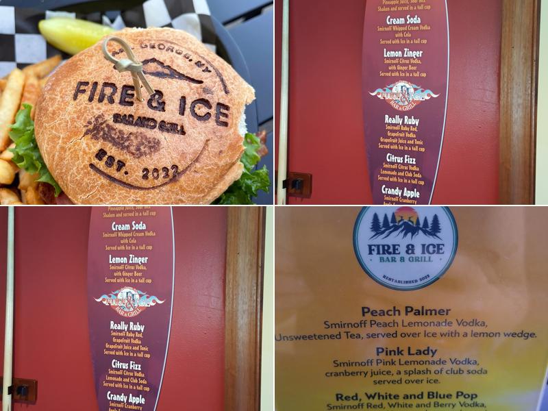 Fire & Ice Bar & Grill Menu