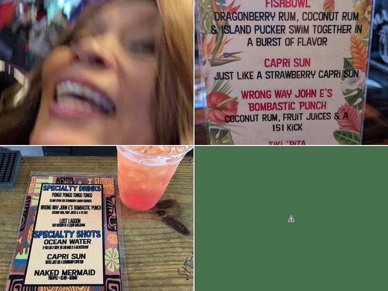 The Great Kanakas Atomic Tiki Bar Menu