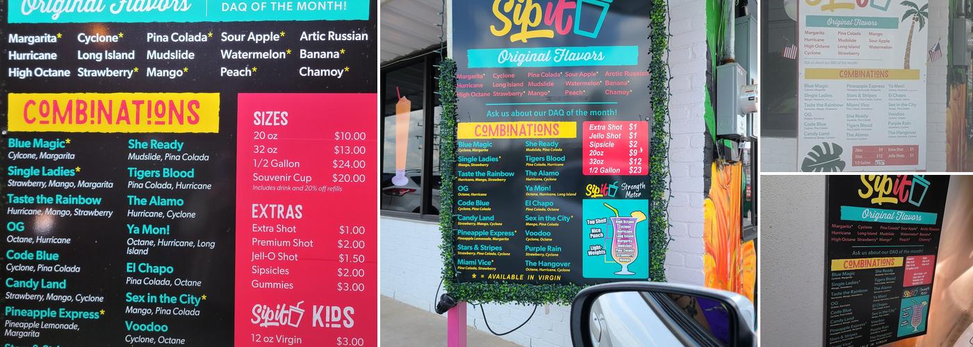 SipIT Menu