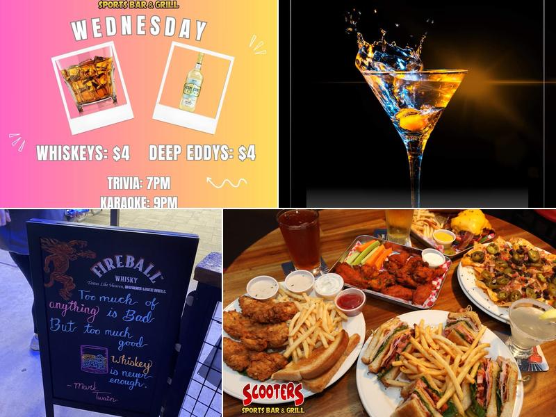 Scooters Sports Bar & Grill Menu