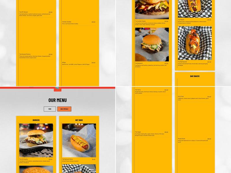 PinBar Menu