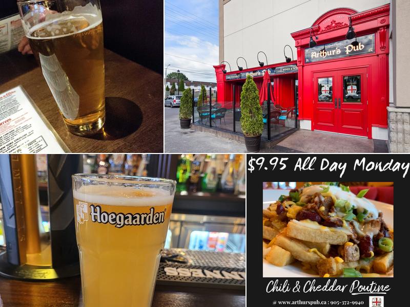 Arthur's Pub 930 Burnham St, Cobourg