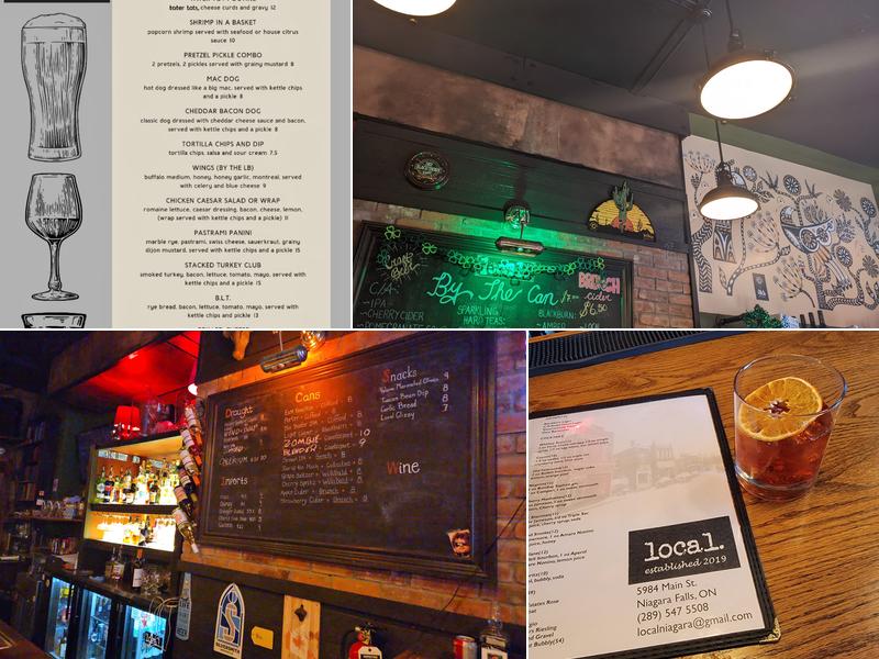 Local. Menu