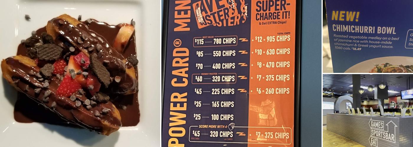 Dave & Buster's Vaughan Menu