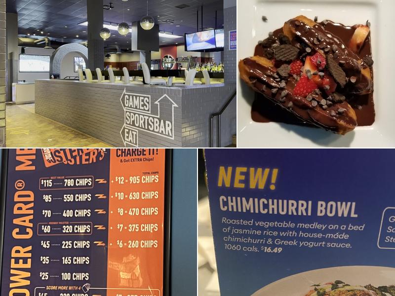 Dave & Buster's Vaughan Menu