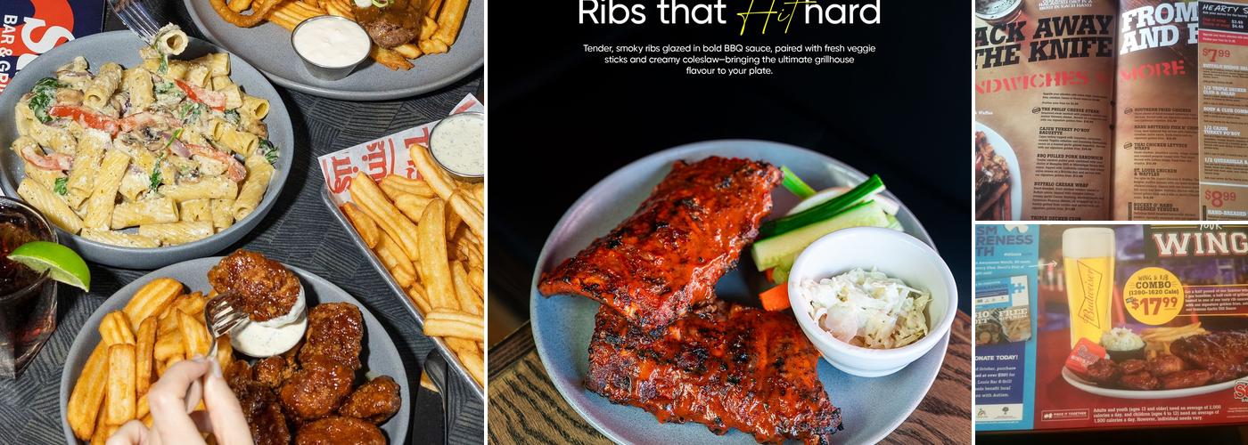 St. Louis Bar & Grill Menu