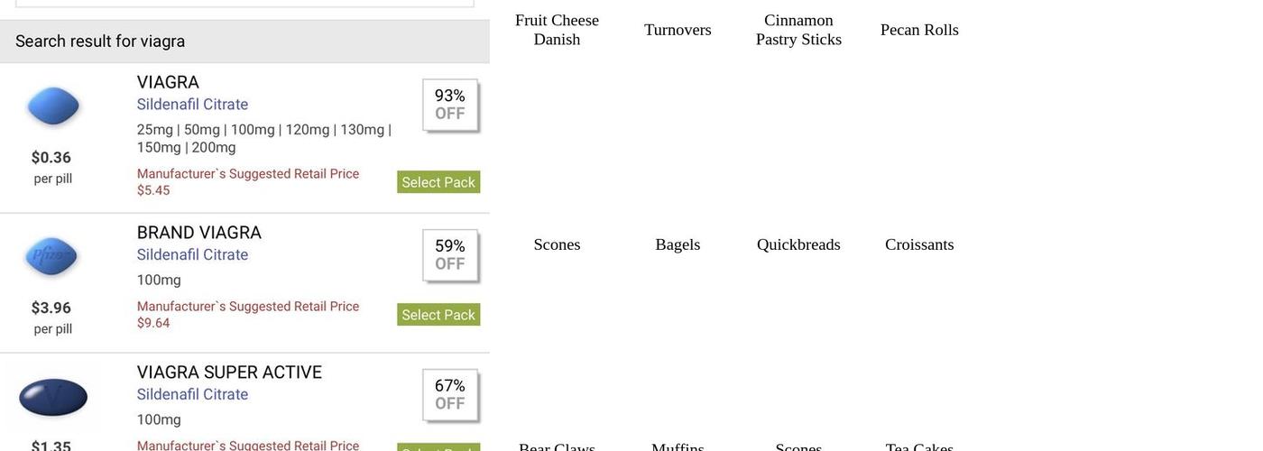 Strictly From Scratch LTD Menu