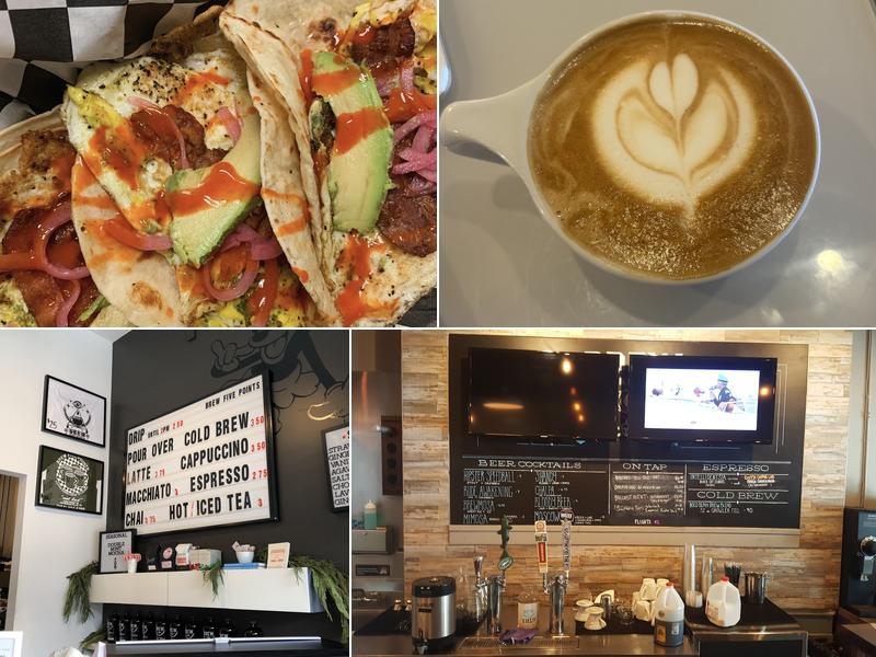 BREW Five Points Menu