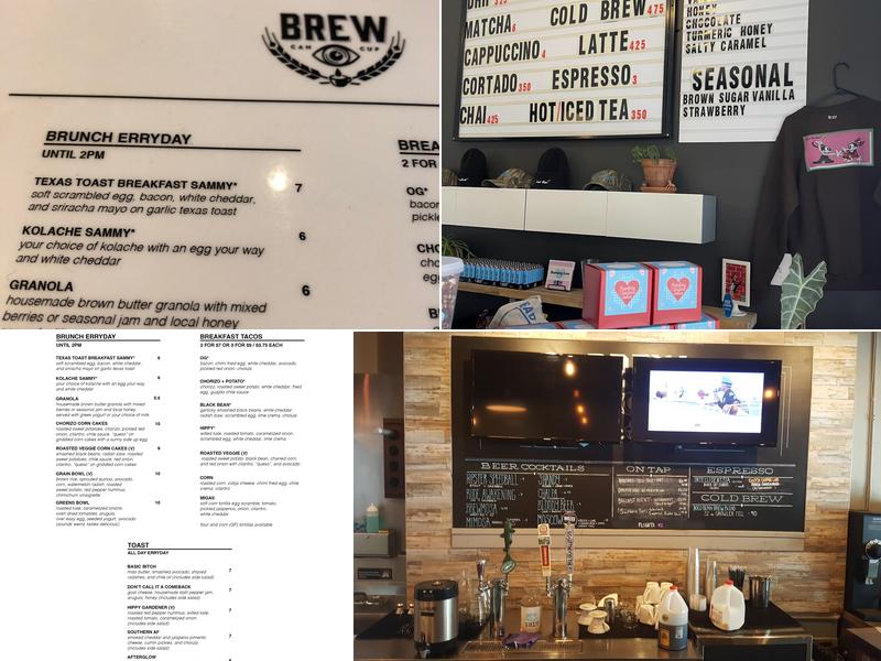 BREW Five Points Menu