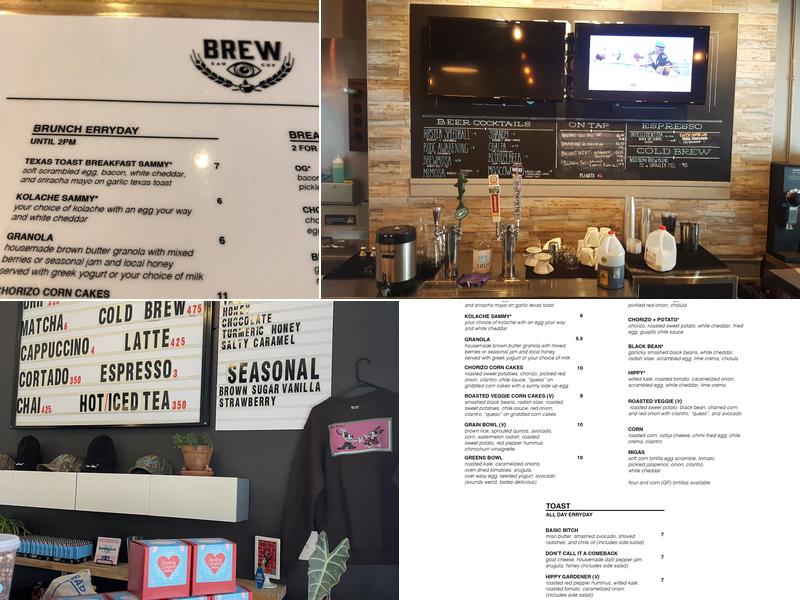 BREW Five Points Menu