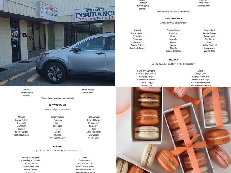 Wandering Whisk Bakeshop Menu