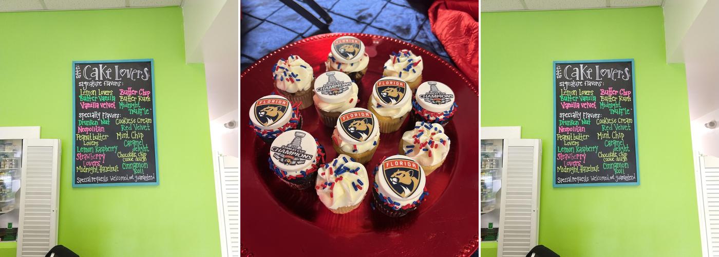 The Cake Lovers Menu