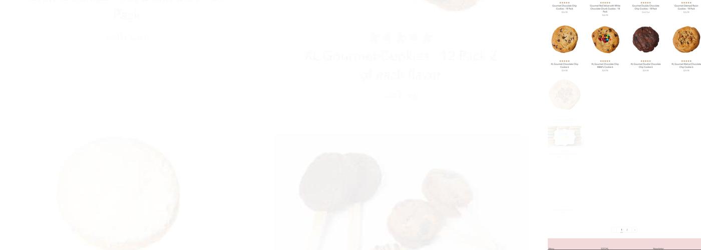 Cookies By Shar Menu